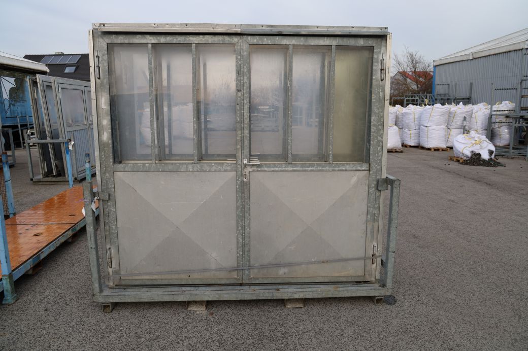 Doppelflügeltür, 1/2 Fenster